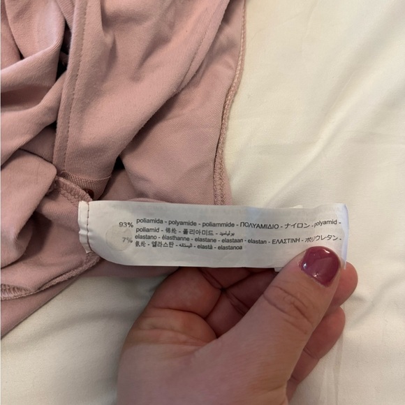 Zara Light Pink bodysuit with zipper in front - Picture 6 of 8